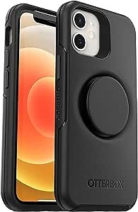 OtterBox Otter + POP Symmetry Series Case for iPhone 12 Mini - Black
