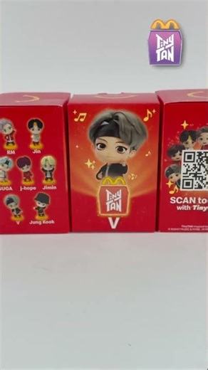 Is V the Rarest Figure?! 💜 BTS Happy Meal UNBOXING 2025