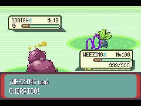 POKEMON EMERALD | WEEZING | CHIRRIDO | SCREECH