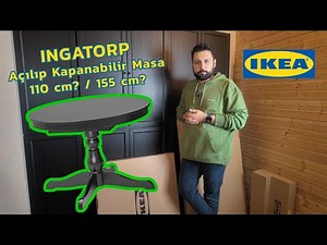 IKEA INGATORP Table Setup (Round & Extendable) | Step-by-Step Setup and Tips