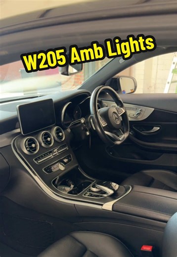 Mercedes C-Class W205 Ambient Light System Explained
