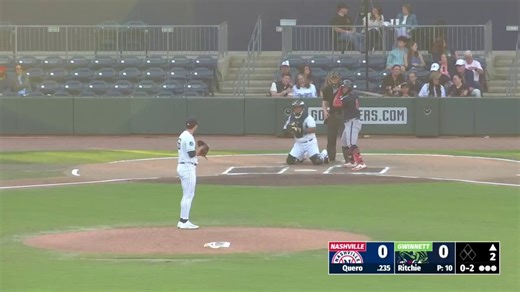 JR Ritchie turns in a gem for Triple-A @GoStripers 💎7 IP | 1 H | 1 R | 1 BB | 7 KThe @Braves' No. 2 prospect gets six K's on the curveball and lowers his season ERA to 1.72 through three starts: