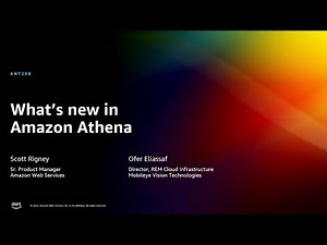 AWS re:Invent 2022 - What’s new in Amazon Athena (ANT208)