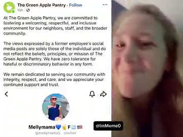 🚨BREAKING UPDATE: Melissa Halverson, the leftist who posted a video saying Iran should capture a downed U.S. service member and use him as leverage, has been fired from her administrative assistant position at Green Apple Pantry. She has also deleted her TikTok account. The company said in a statement: “The views expressed in a former employee’s social media posts are solely those of the individual and do not reflect the beliefs, principles, or mission of Green Apple Pantry. We have zero tolera