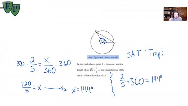 Circles - Ratios: Study.com SAT Math Exam Prep