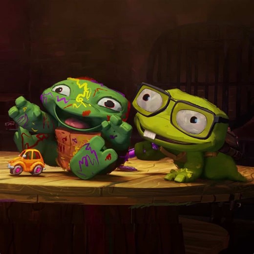 Cute Turtle Tots: Adorable Highlights from TMNT