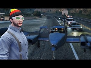 Me and My Best Friend Decided To Use an Airplane To Pull off a Heist in GTA 5! (GTA V Funny Moments)