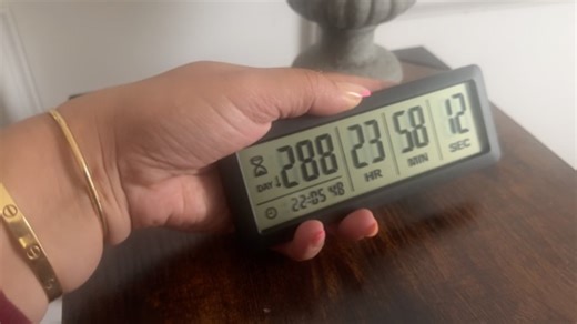 Watch A AIMILAR Digital Countdown Days Timer - AY4053-Black Upgraded Big 999 Days Count on Amazon Live