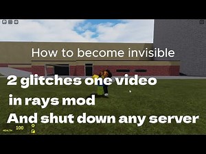 How to crash servers and turn invisible in rays mod