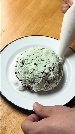 The Easiest Mint Choc Chip Baked Alaska | Waitrose