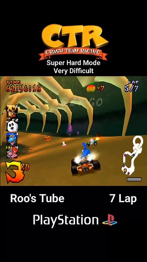 14K views · 346 reactions | Crash Team Racing Roo's Tube Super Hard Mode #CTR #CrashTeamRacing | Casey Go | Facebook
