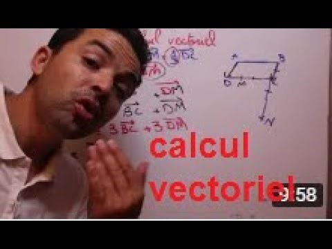 maths tronc commun : calcul vectoriel / exercice 1