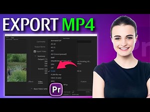 How to export MP4 video from Premiere Pro?