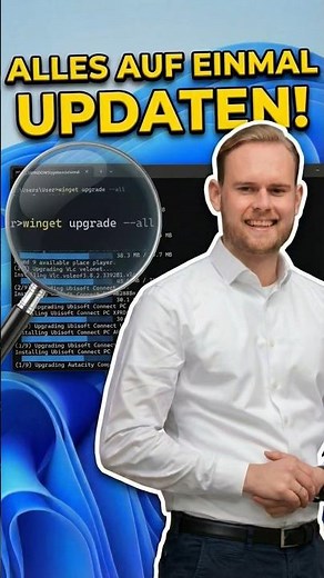Find and install updates for all your programs with one command! 🙌🏼🖥️