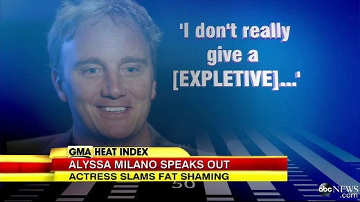 Alyssa Milano Responds to Jay Mohr's Comments on Her Weight