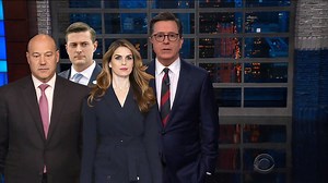 ‘Everyone wants to work in the White House,’ professed Donald Trump amid a record-setting level of turnover in the White House. Watch The Late Show weeknights at 11:35/10:35c on CBS and CBS All-Access! | The Late Show with Stephen Colbert