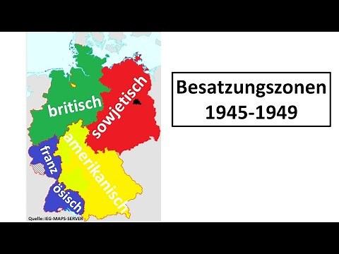 The occupation zones