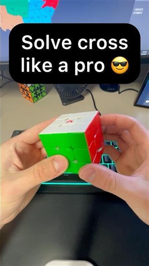 3 clever ways to solve cross ✅ #cfop