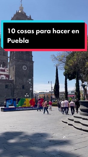 10 cosas para hacer en la ciudad de Puebla: desde su catedral, miradores y museos hasta su deliciosa comida. #Puebla #pueblacity #pueblamexico #catedraldepuebla #cemitas #mole #miradormantarraya #museoamparo