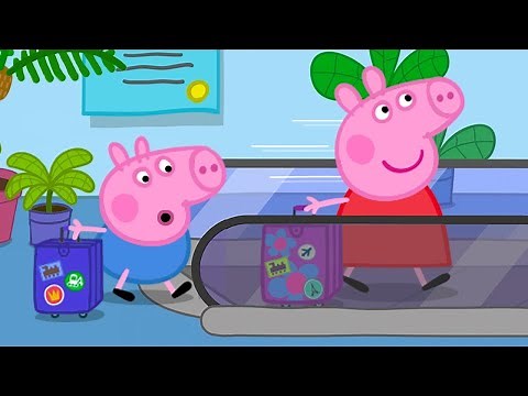 The Airport Travelator! ➡️ | Peppa Pig Tales Full Episodes