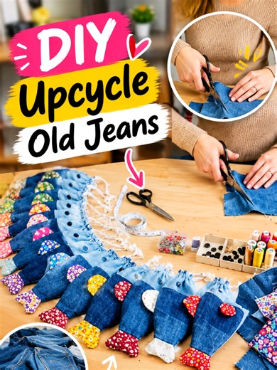 DIY Hack: Upcycle Old Jeans into a Stylish Tote Bag