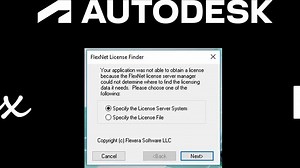fix Autodesk FLEXnet License Finder error