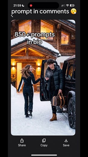 1️⃣Get prompts from promptvault.world 2️⃣Open the GEMINI app 3️⃣Attach your photo 4️⃣Copy and paste text (prompt) #prompt #gemini #Al #promptvault #viral