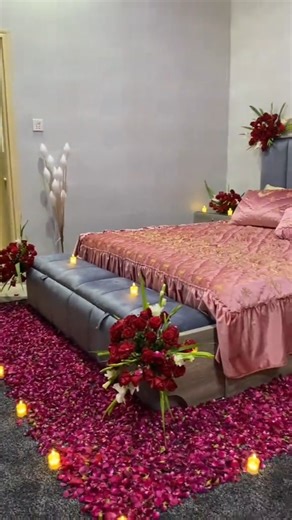 most beautiful bed dacuration for bridal,#beddecoration #beautifuldecoration #youtubeshortviral