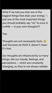 your thoughts aren’t always facts | Subscribe for more #motivation 😊👍