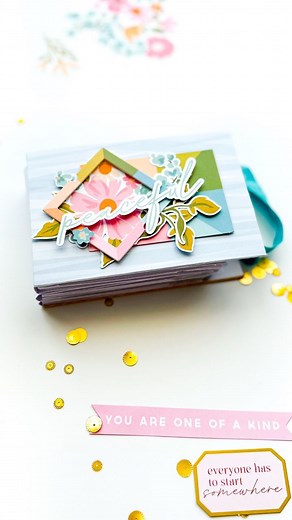 This super cute pop up mini album by @kikki.sch posted to our scrapbooking blog this week! We just love how fun and interactive this album is, and how easy it is to create. Kerstin has featured the beautiful Lovely Blooms paper collection, which is our latest collaboration with @floramfarkas, and designed by the talented @inna.moreva. You can get all the details on how to create this mini over on our scrapbooking blog. We hope you'll check it out! #pinkfreshstudio #papercrafting #scrapbooking #m