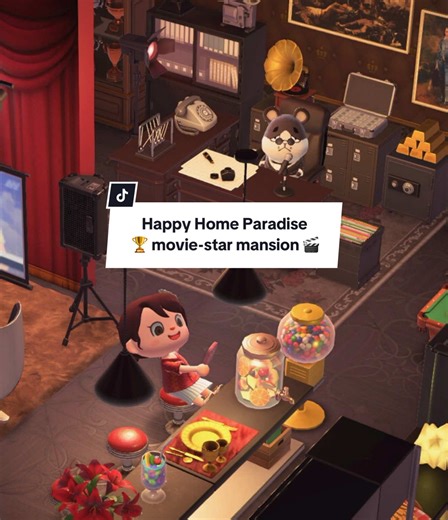 ACNH Happy Home Paradise Movie-Star Mansion