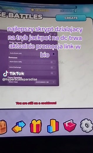 Najlepszy skrypt do trybu jackpot w Roblox