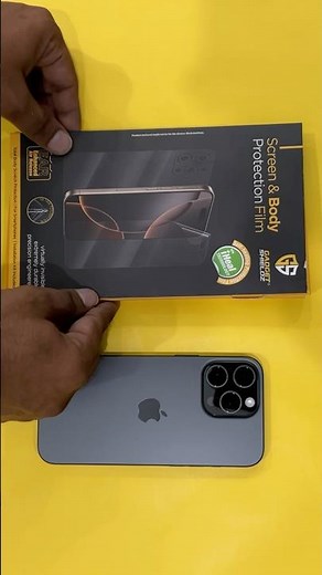 Best Screen Guard and Body Protector For Apple Iphone 16 Pro Max #shorts