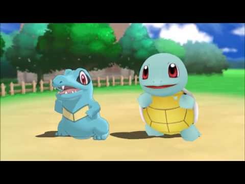 Squirtle and Totodile Dance