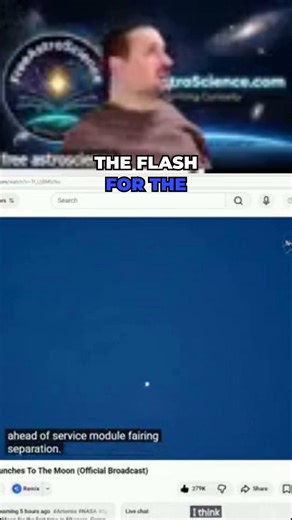 Did you see that FLASH?! ⚡ Orion Service Module Separation Reaction | Artemis