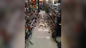 340K views · 2.1K reactions | EARTHQUAKE: Here's a look at some of the local damage that occurred in and around Ridgecrest. Thank you to everyone for sharing videos and images of what you've seen throughout the day. | 23ABC Bakersfield | Facebook