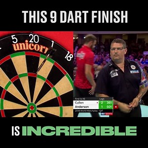 Absolute scenes from Gary Anderson... 😲😲🎯 📹 Professional Darts Corporation | SPORTbible
