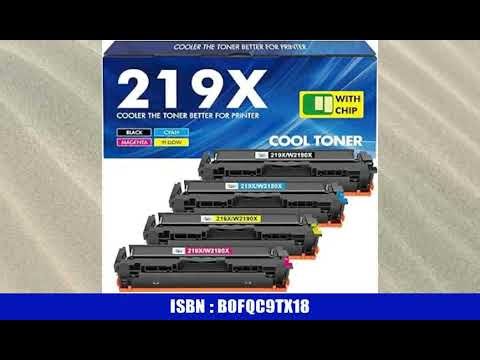 219X 219A MFP 3302FDWG Toner: Mit Chip Kompatible Ersatz fÃ¼r HP Color LaserJet Pro MFP 3302FDWG
