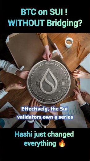 Hashi: Real BTC on SUI Without Bridging🚀 #Sui #Crypto #podcast #startup #beginners #nobatidao
