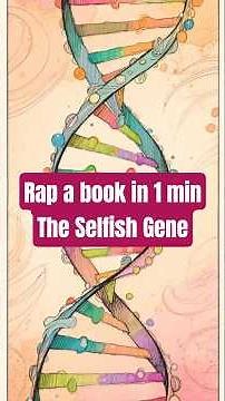 The Selfish Gene in 1 Minute | Richard Dawkins Rap Summary