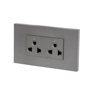 [Hot Item] Wide Series Module Type 16A Duplex Universal Socket