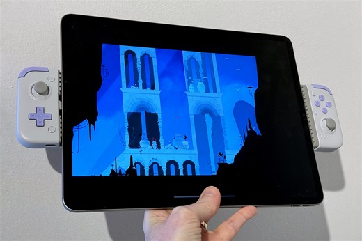 I turned my massive iPad Pro into a handheld games console - and it’s every bit as weird as it sounds | Stuff