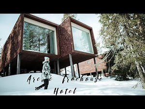 Check out the Arctic Treehouse Hotel in Lappland, the Home of Santa Claus