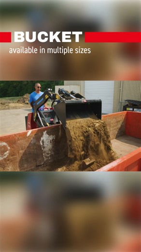6.5K views · 54 reactions | ️ Attachment: Bucket  Power Move: Scoop and hauling  Target: Perfect for material handling | Toro | Facebook