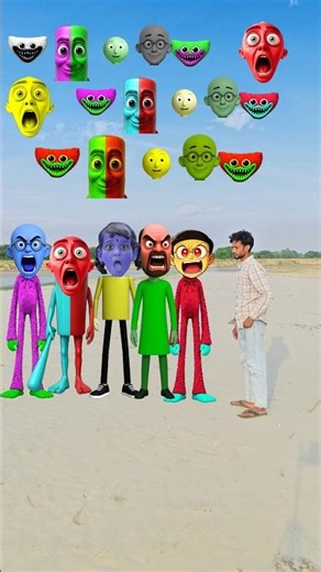 Patlu, atika, chotu, tu radha meri mein syam tera ye jodi na pabe jamane me #radha #krishna #shorts