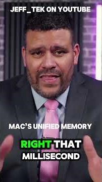 The Truth About Mac’s Unified Memory #tech #apple #techtok #technews #techhistory