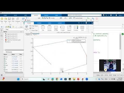 MATLAB- Trajectory Generation.