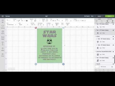 How to Download A Star Wars font on cricut design space for personal and commercial use