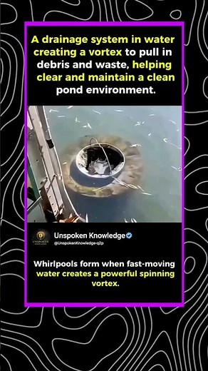 Water Vortex Drain