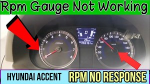 Hyundai accent RPM gauge Not working || RPM Not working (Solve) Hyundai accent RPM gauge Not working || RPM Not working (Solve) Hyundai accent RPM gauge not working garhi road pay chalty hoye rpm gauge zero pay ajati hai. #rpm #gauge #notworking #crankshaft #sensor #replace #autoelectrician #hyundai #accent #crankshaft #wiring #diagram | Abdullah auto electrician